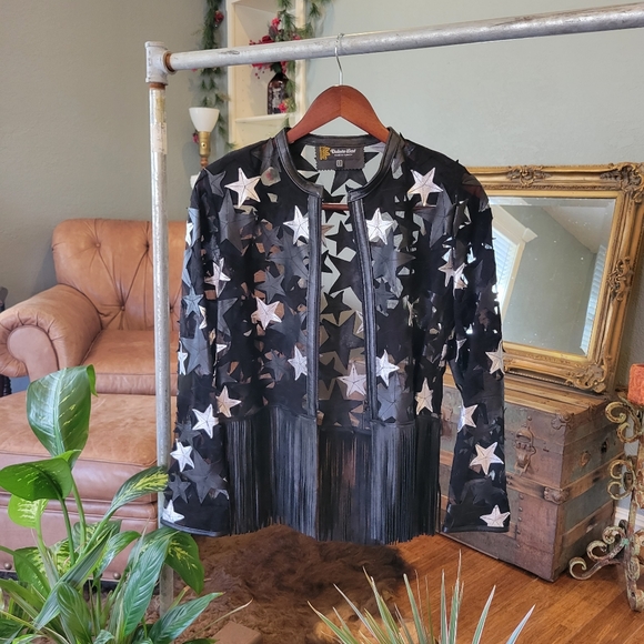 Leather Star Jacket - Picture 6 of 9